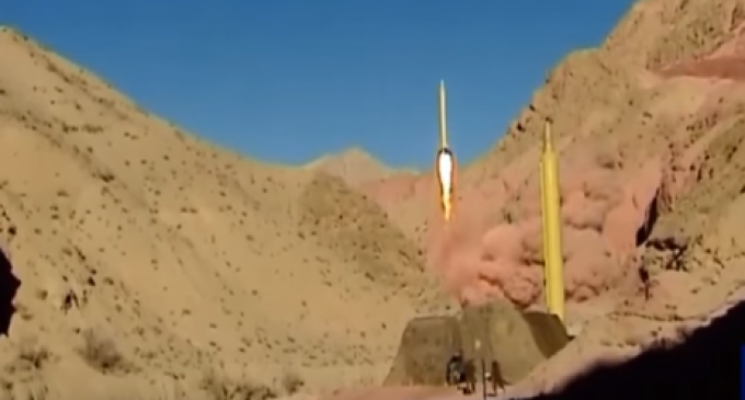 Iran Fires 2 Missiles Marked With ‘Israel must be wiped out’