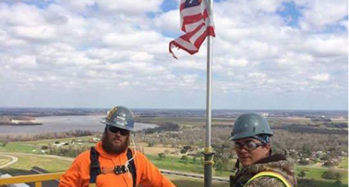 Iron workers Stand Their Ground After Being Told ‘Lose The American Flag or Lose Your Job’