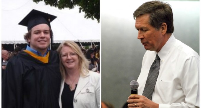 Grieving Mother to John Kasich: “Come visit the graves of our children” before Deciding on Amnesty