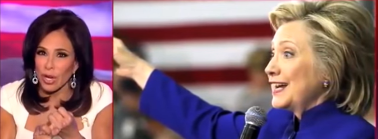 Judge Pirro: My Verdict?  Hillary Clinton is Guilty