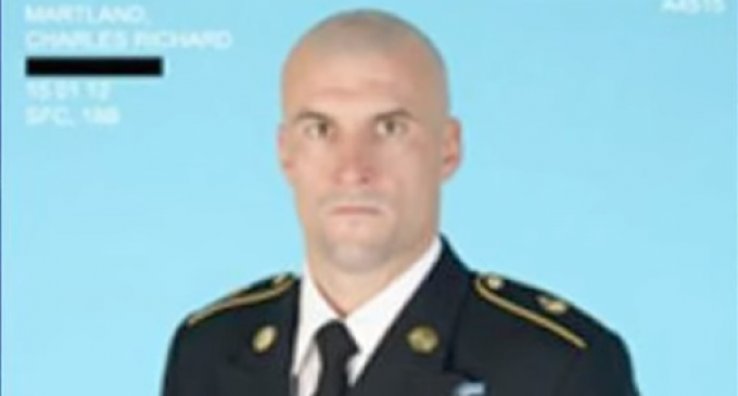 Army Retains Decorated Green Beret Sergeant First Class Martland