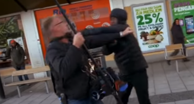 Migrants Assault, Insult, and Run Over 60 Minutes Crew in Sweden