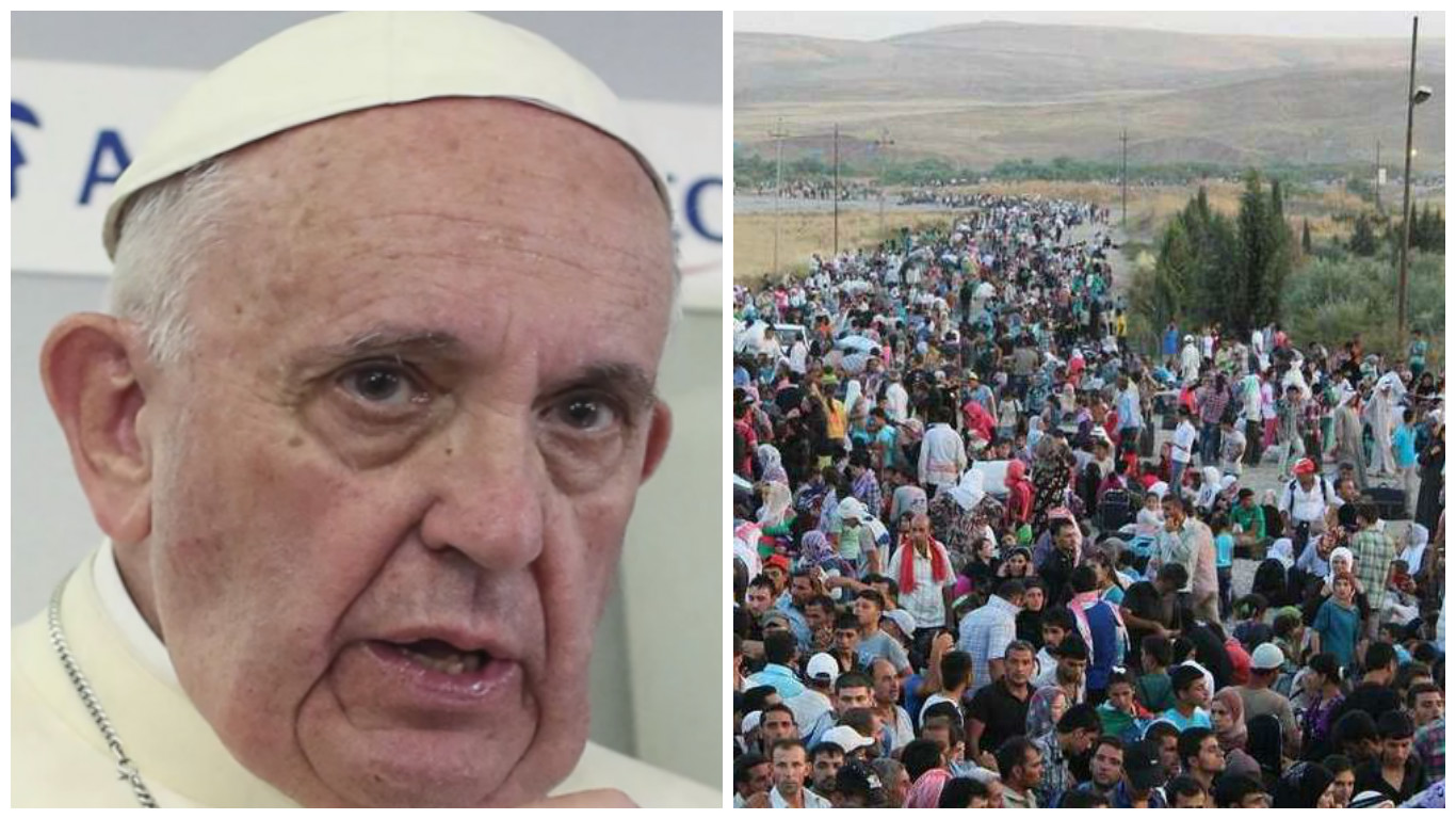 Pope Francis Warns of Arab Invasion