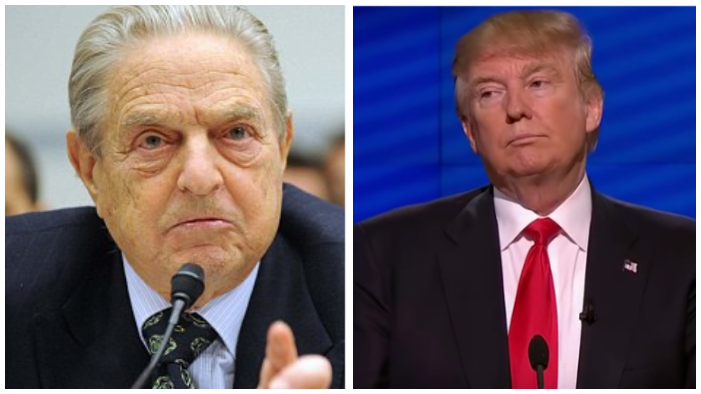 George Soros vs Donald Trump