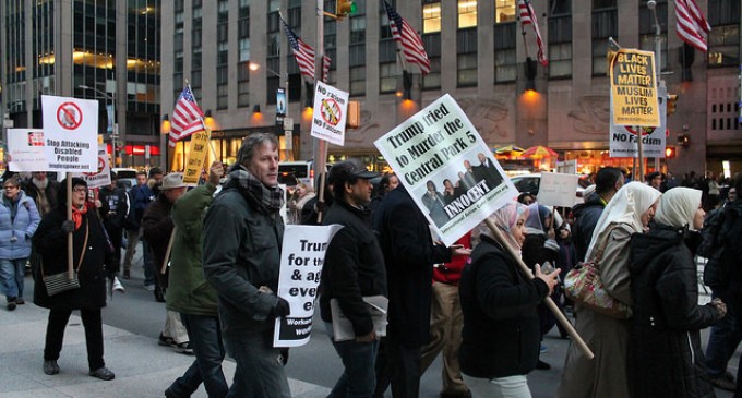 Anti-Trump Protestors Promise “Largest Civil Disobedience Action of the Century”