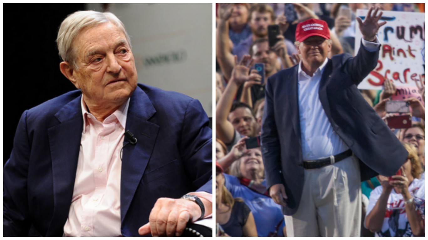 Soros Alarmed by Trumpmania, Pours Millions into 2016 Race