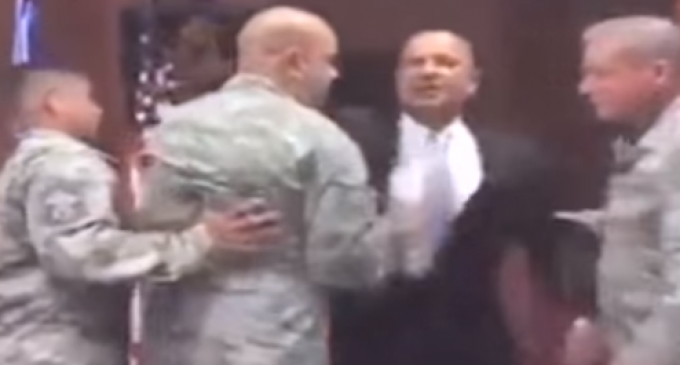 Air Force Reserve Investigating Incident of Retiree Forcibly Removed From Ceremony