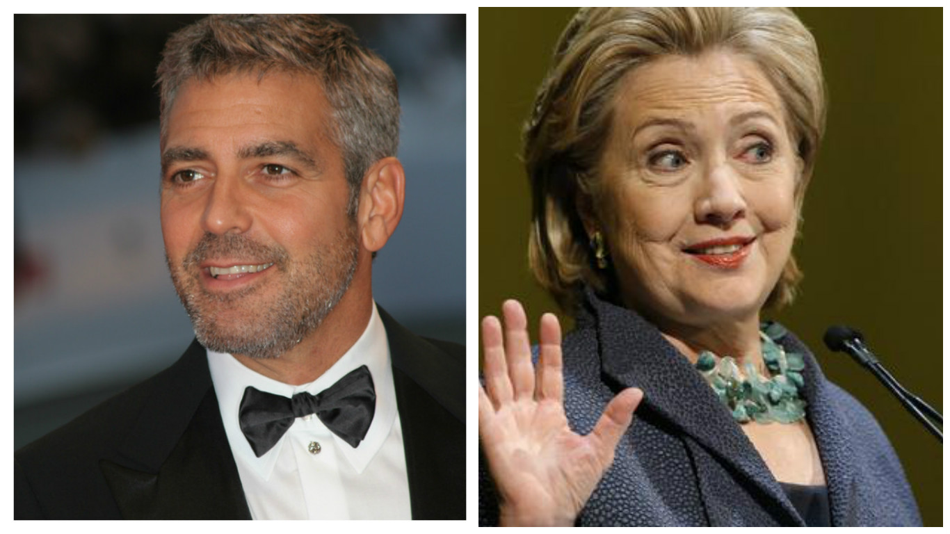 Sander’s Aide: Hillary Pocketed ‘Almost All the Money’ Raised during Clooney Fundraiser
