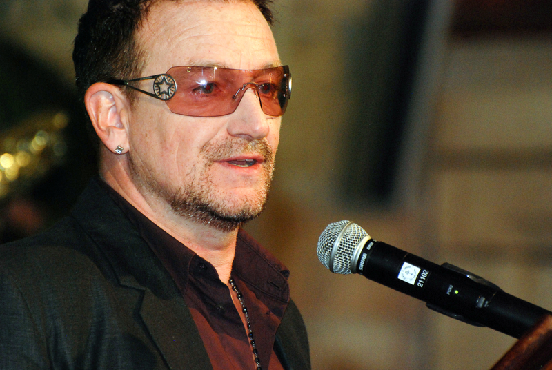 Bono Instructs Congress About How the Solve the Global Refugee Crisis and Islamic Extremism