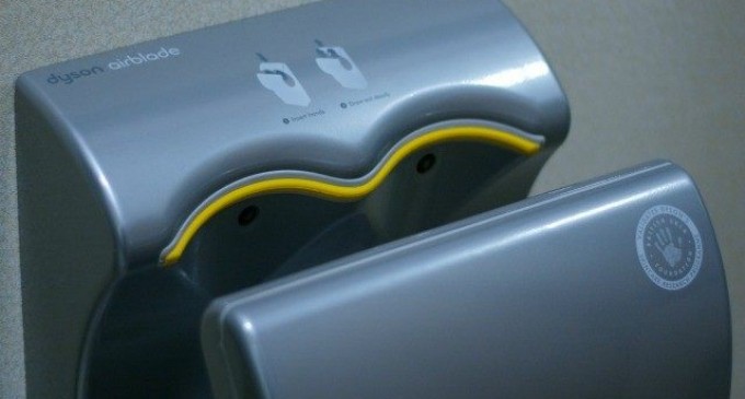 Dyson Hand Dryer Found to Spread 1,300 Times More Bacteria Than Paper Towels