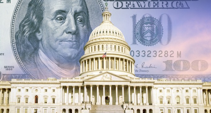 Government on track to Outspend Revenue of Entire U.S. Economy