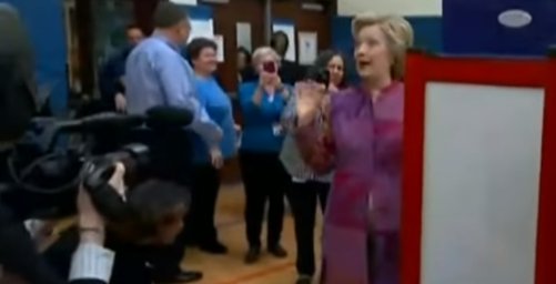 Hillary Breaks New York Election Law