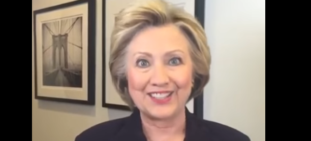 Hillary Clinton Botches Bizarre Celebration Video