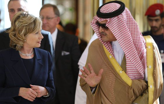 Major Hillary Donor Personally Lobbying on Behalf of Saudi Government