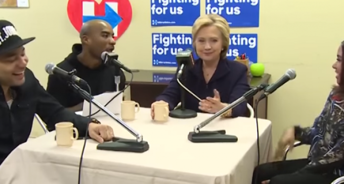 Hillary on Black Radio Show: I Always Keep Hot Sauce in my Purse