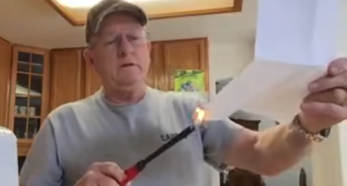 Colorado Delegate Burns GOP Registration After Being Suspended For Supporting Trump