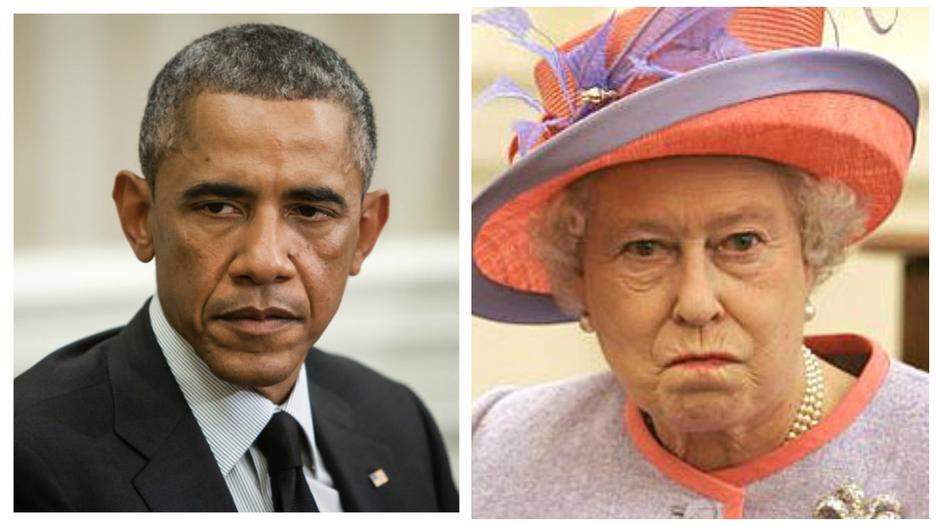Obama’s Dramatic Entrance Earns Royal Rebuke