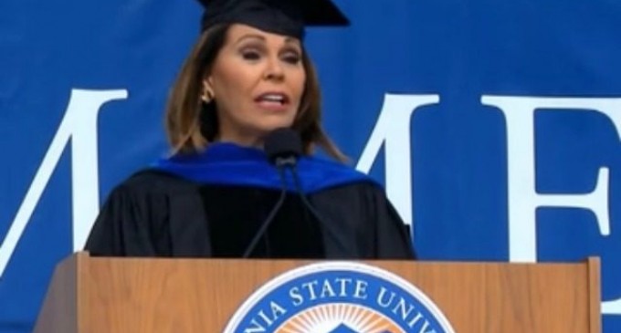 Latina Journalist Booed for Bashing Trump in Spanish during Commencement Speech