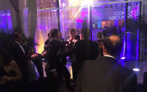 Fist Fight Breaks out between Fox News and Huffington Post Reporters