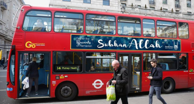 London Buses Now Declare ‘Glory To Allah’