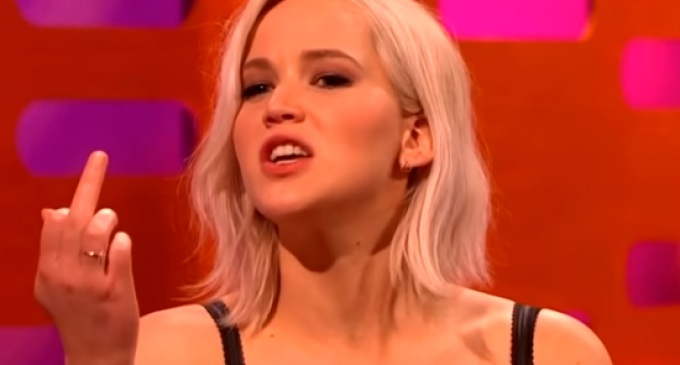 Jennifer Lawrence’s Profane Words for Donald Trump