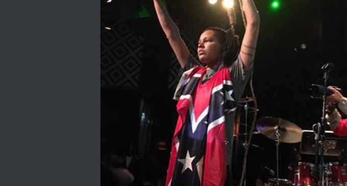 Rapper Rips Up American Flag Over Confederate Heritage Month