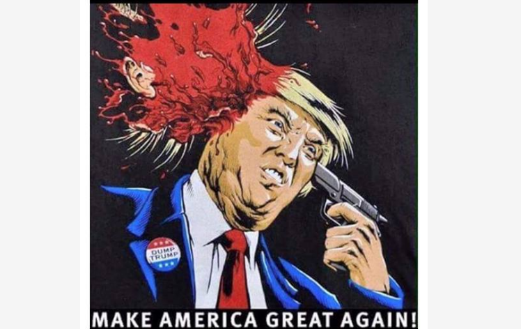 Liberals Celebrate Trump Suicide Picture