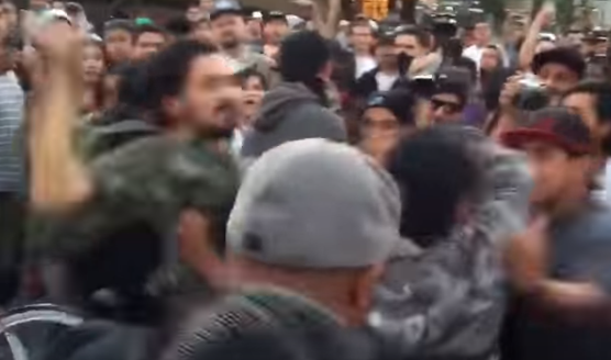 Sanders Supporters Mistake one another for Trump Supporters, Brutal Beatdown Ensues