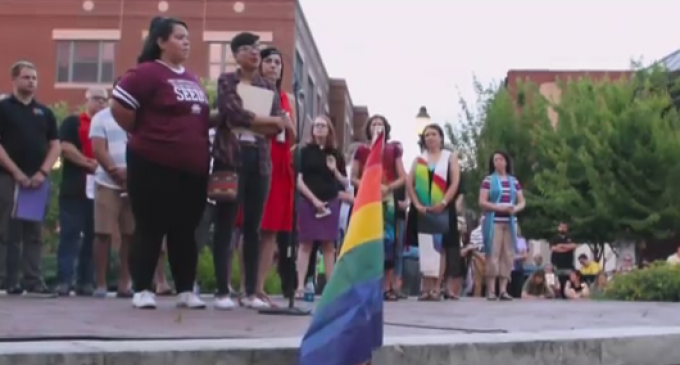 BLM Crashes Orlando Vigil: “I was really nervous to get up here because there’s a lot of white people in the crowd”