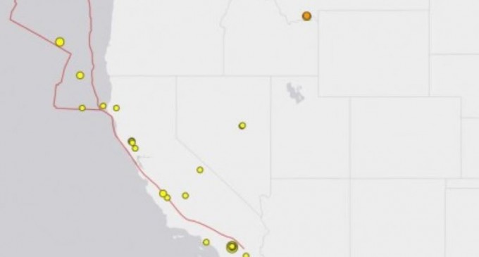 Californian and Yellowstone Fault Lines Are Abnormally Active