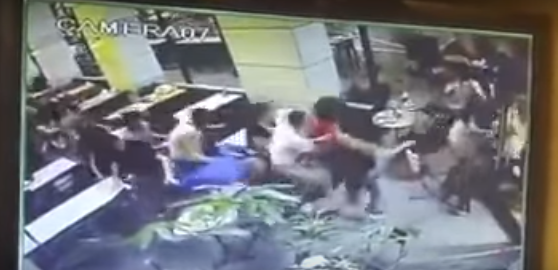Graphic Footage of Palestinian Terrorists Opening Fire on Diners in Tel Aviv