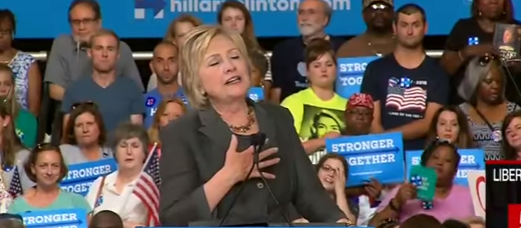 ‘Sigh’: Hillary Defends Her ‘Faith’, ‘Philanthropic’ Clinton Foundation from Trump Attacks