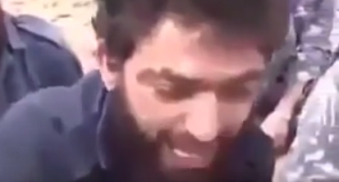 ISIS Militant Cries like a Little Girl Upon Capture