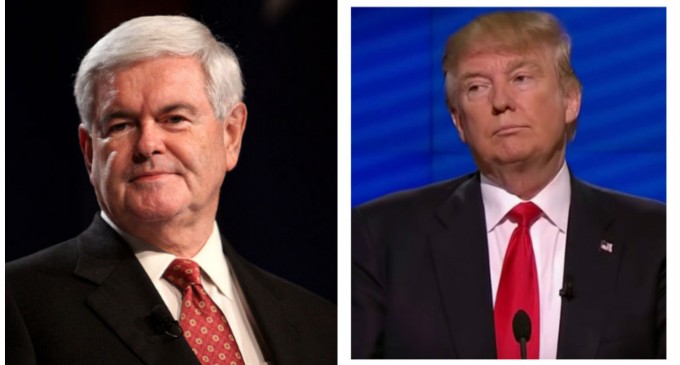 Donald Trump Offered $200 Million in Donations — If He Picks Gingrich as Running Mate