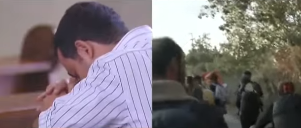 Parishioners at Catholic Church told to pray in silence as not to Disturb Migrants