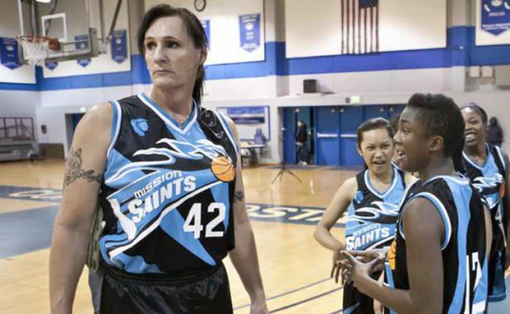 50-yr-old Transsexual Makes College Basketball Debut