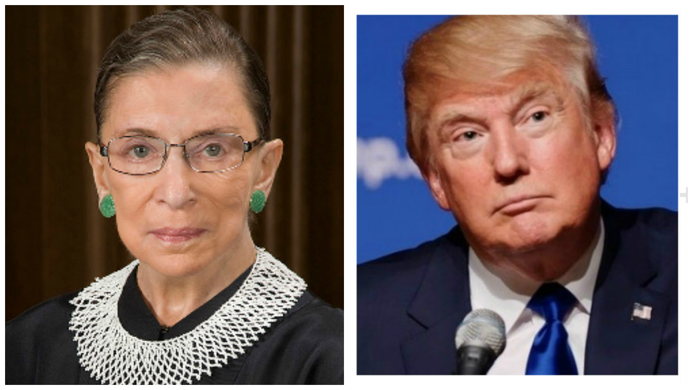 Justice Ginsburg: “My recent remarks” Regarding Trump “were ill-advised and I regret making them”