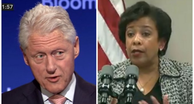 Former Secret Service: Bill Clinton Used “Soft Itimidation” Tactics on Loretta Lynch