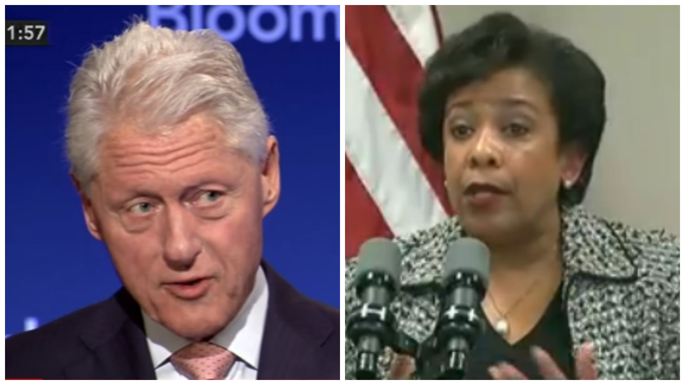 Former Secret Service: Bill Clinton Used “Soft Itimidation” Tactics on Loretta Lynch