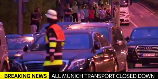 9 Reported Deaths at Mall Attack in Munich,  Police Suspect Terrorism,  Shooters on the Run
