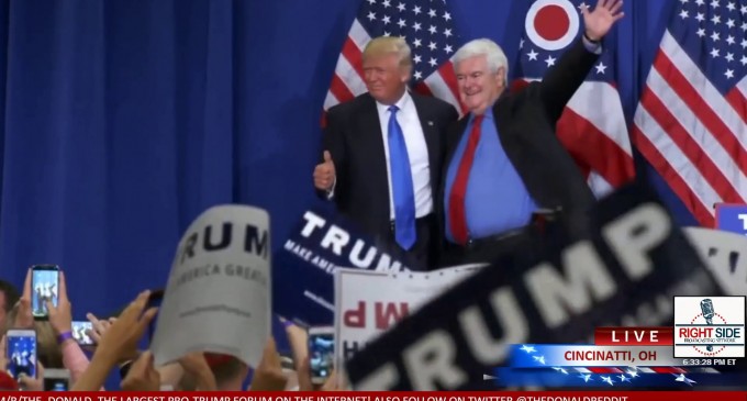 How Newt Gingrich Really Feels About Donald Trump