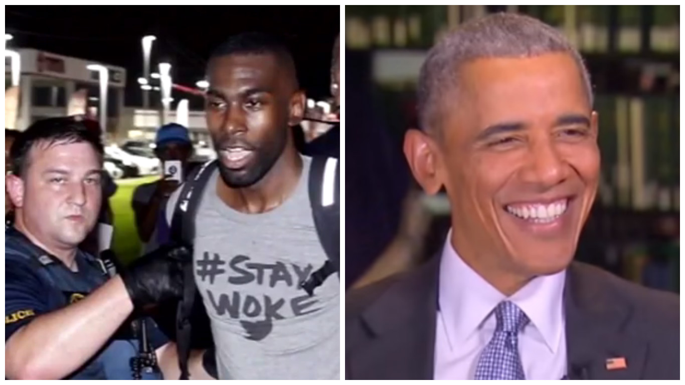 Barack Obama Holds Secret Meeting with Black Lives Matter Leaders After Dallas Attack