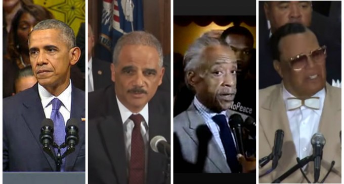 Obama, Holder, Sharpton, Farrakhan, BLM Leaders Named in Federal Lawsuit for “Inciting Violence” Against Police