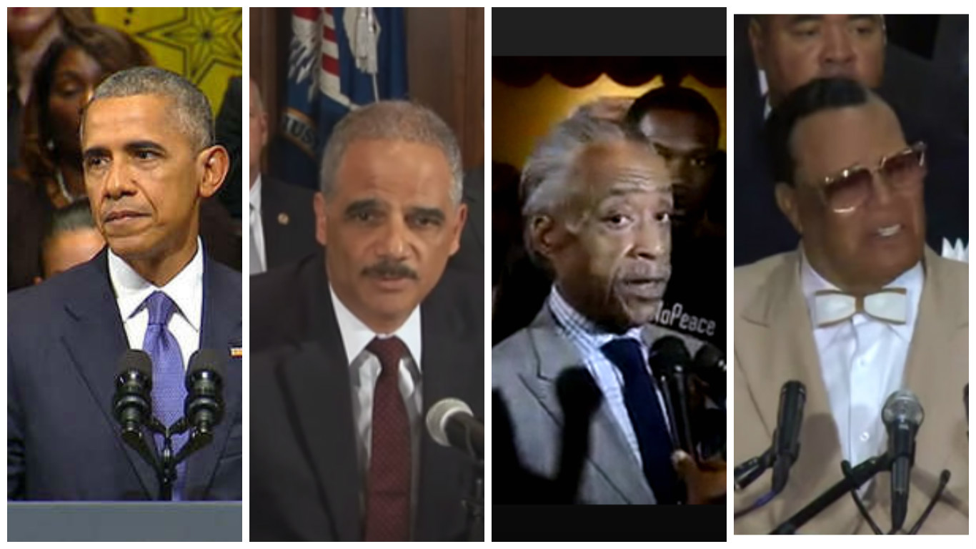 Obama, Holder, Sharpton, Farrakhan, BLM Leaders Named in Federal Lawsuit for “Inciting Violence” Against Police