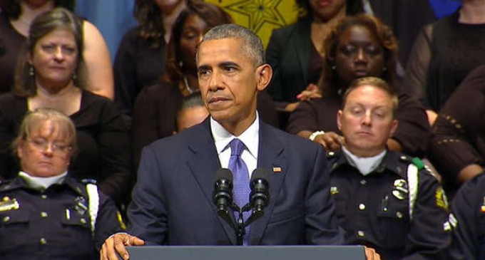 Obama Praises Black Lives Matter at Dallas Police Memorial