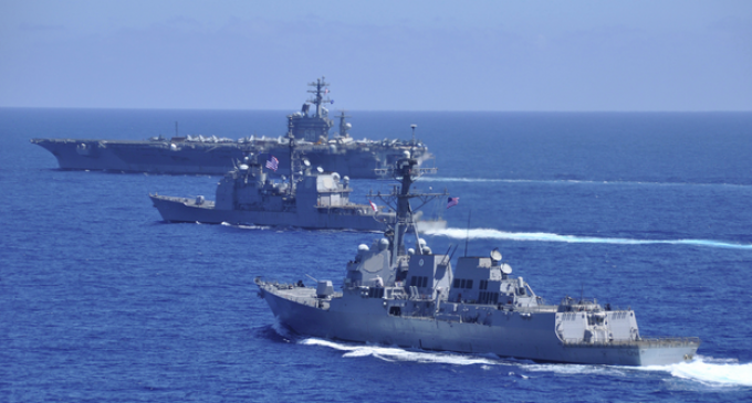 WWIII Pacific Theater: U.S. Sends Warships to South China Sea in Response to Chinese Aggression