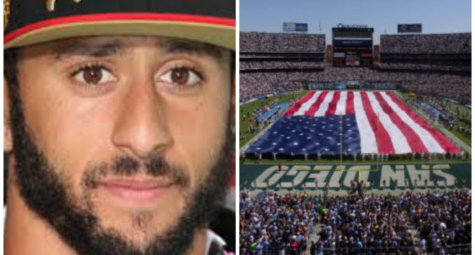 Chargers Plan to Greet Kaepernick with a ‘Salute to the Military’