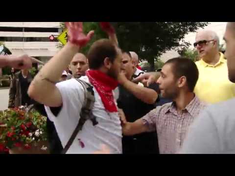 Hillary Supporter Beats Elderly Trump Supporter