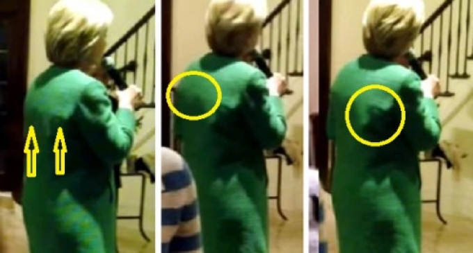 What are the Bulges Under Your Green Pantsuit, Hillary?