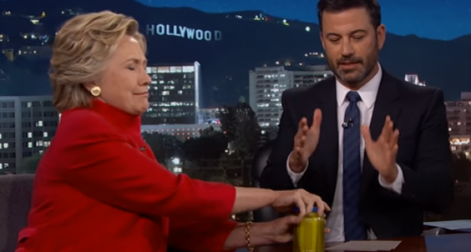 Hillary Opens Pickle Jar to Prove She’s in Good Health